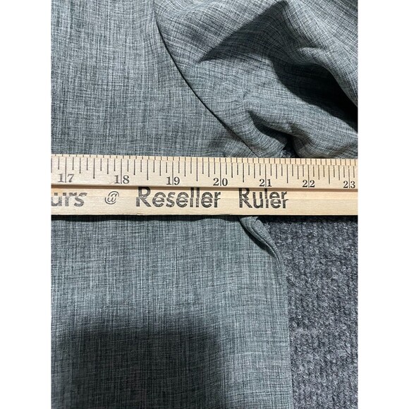 Cintas Work Shirt Men's M Gray Button Down Short Sleeve - Picture 7 of 8